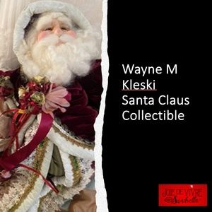 Wayne M Kleski Santa Claus Collectible